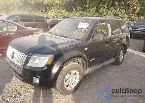 2008 Mercury Mariner V6 z USA, uszkodzony, nr VIN 4M2CU91168KJ06024